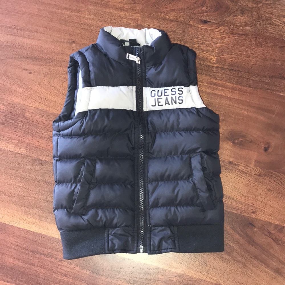Little boys Guess puffer vest